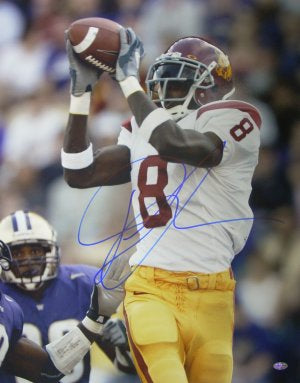 Dwayne Jarrett Autographed USC Trojans 16x20 Photo- Jarrett Hologram - CTBL_009273-Powers Sports Memorabilia
