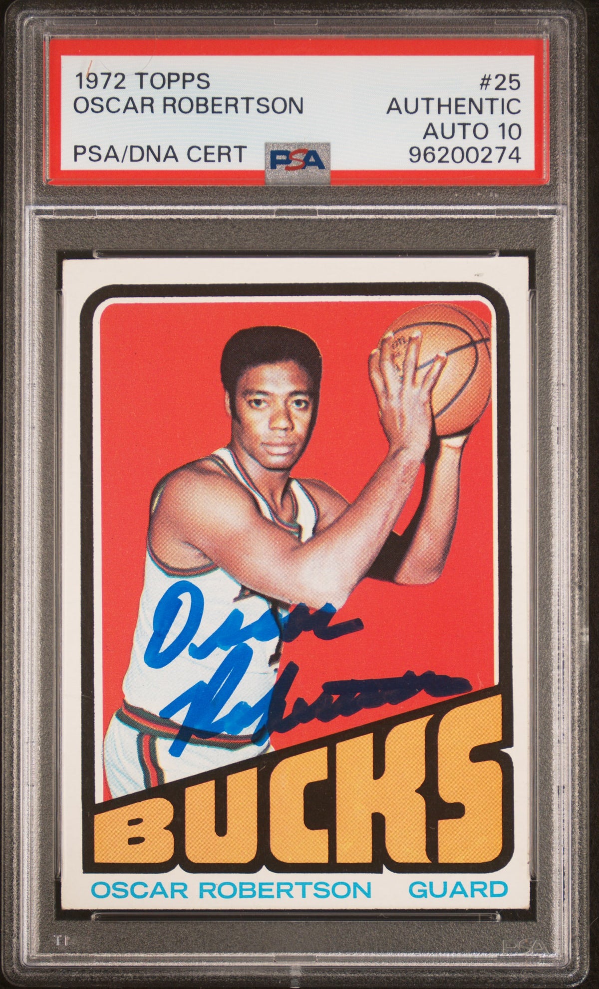 OSCAR ROBERTSONオスカー ロバートソン サインカードNBA