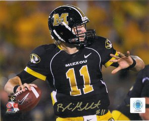 Blaine Gabbert Autographed Missouri Tigers 8X10 Photo-Powers Sports Memorabilia