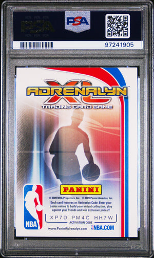 Stephen Curry 2009 Panini Adrenalyn XL Golden State Warriors Basketball RC Rookie Card Graded PSA 7 Cert #97241905-Powers Sports Memorabilia