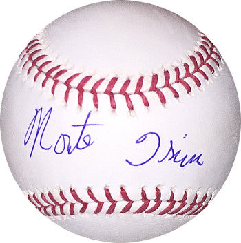 Monte Irvin Autographed Official Major League Baseball (NY Giants/Chicago Cubs)-Powers Sports Memorabilia