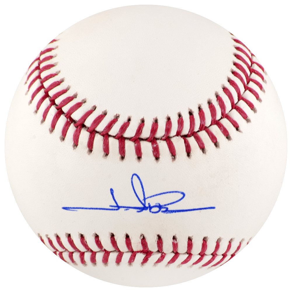Jim Abbott Autographed Rawlings Official MLB Baseball-Powers Sports Memorabilia