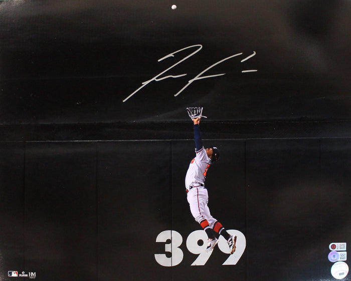 Ronald Acuna Signed Atlanta Braves 16x20 Photo Beckett – Beckett Authenticated-Powers Sports Memorabilia