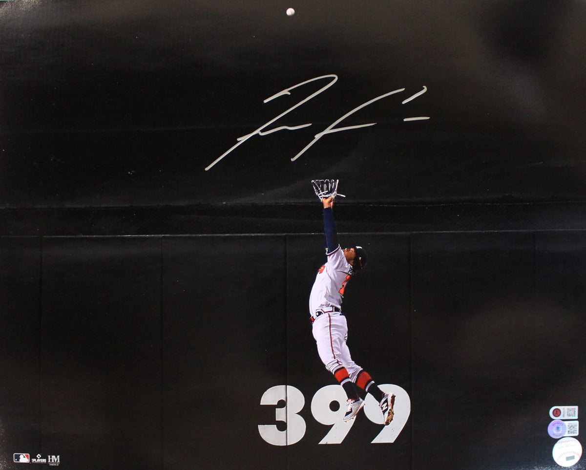Ronald Acuna Signed Atlanta Braves 16x20 Photo Beckett – Beckett Authenticated-Powers Sports Memorabilia