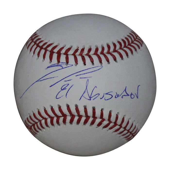 Ronald Acuna Signed Atlanta Braves Official MLB Baseball El Abusador – Beckett Authenticated-Powers Sports Memorabilia