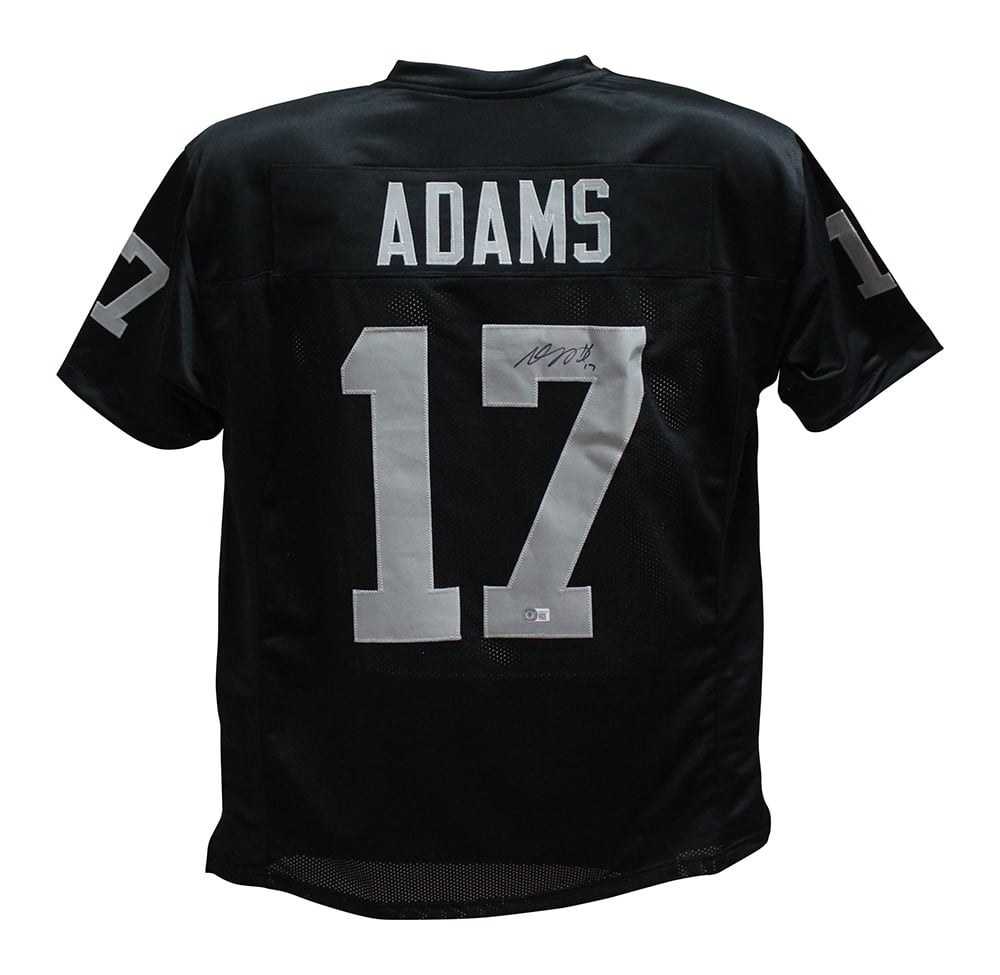 Davante Adams Signed Pro Style Black XL Jersey – Beckett Authenticated-Powers Sports Memorabilia