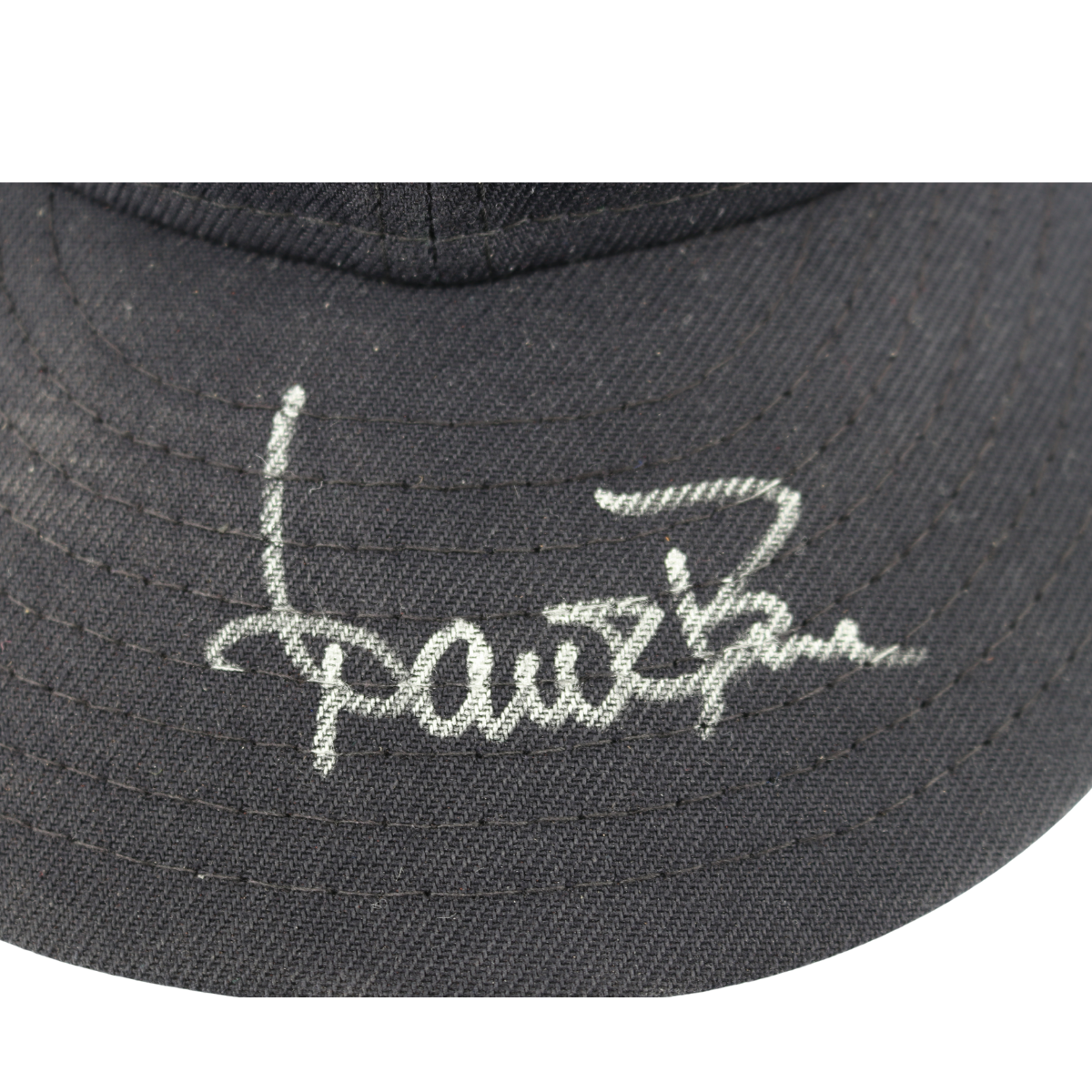 Aaron Boone Yankees Signed Game Used 2025 Regular Season Hat-1-Powers Sports Memorabilia