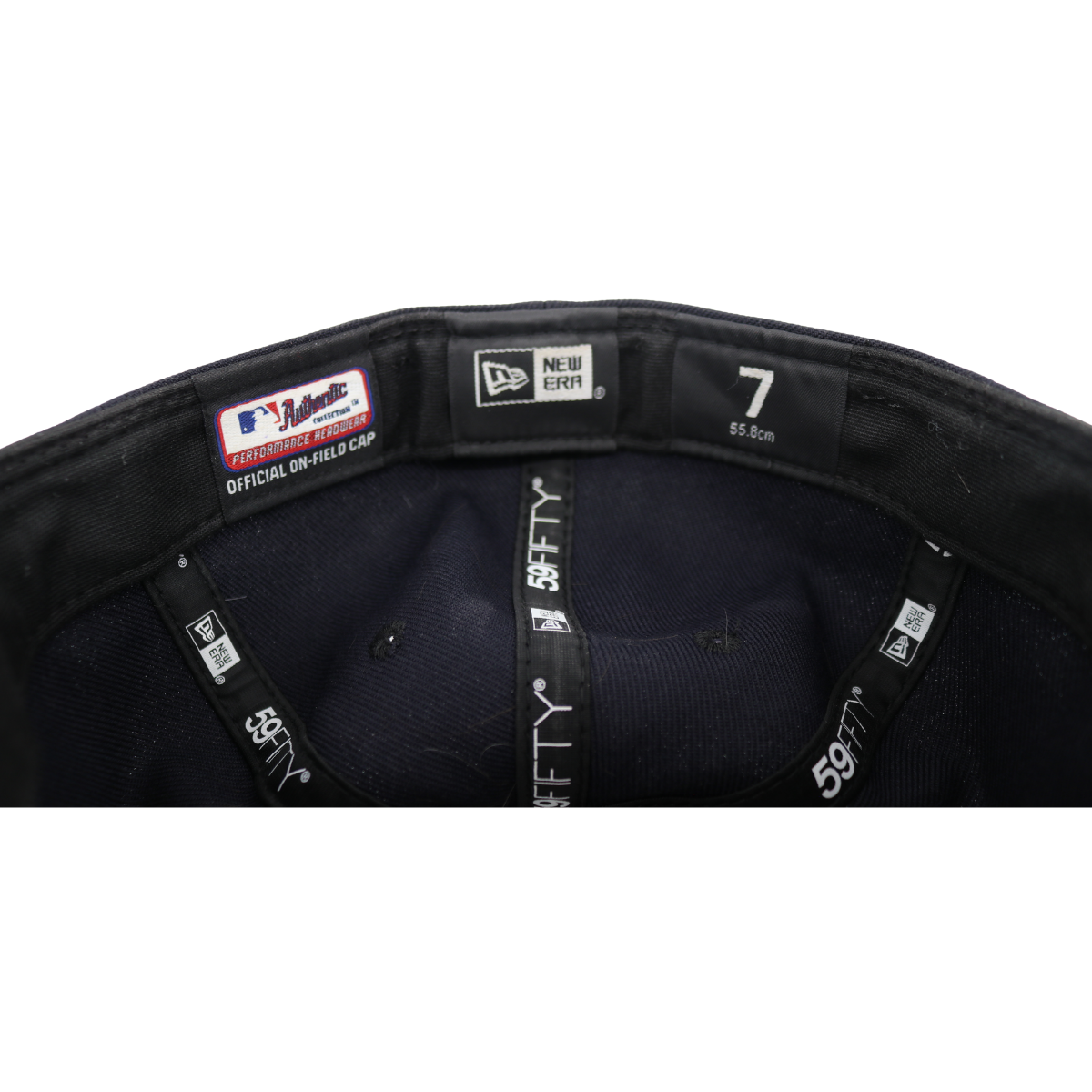 Aaron Boone Yankees Signed Game Used 2025 Regular Season Hat-1-Powers Sports Memorabilia
