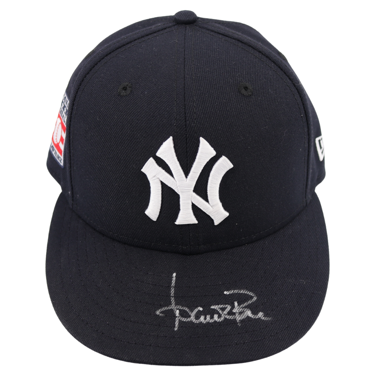 Aaron Boone New York Yankees Signed Game Used 2025 Postseason Hat-Powers Sports Memorabilia