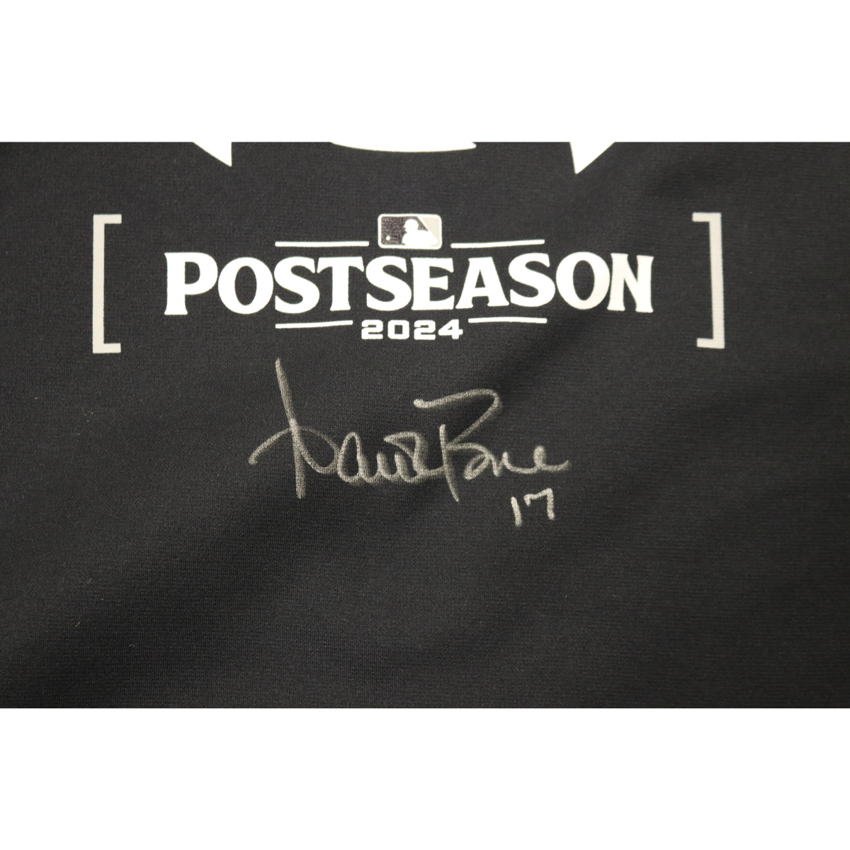 Aaron Boone Yankees Signed Game Used 2024 Postseason Hoodie-Powers Sports Memorabilia