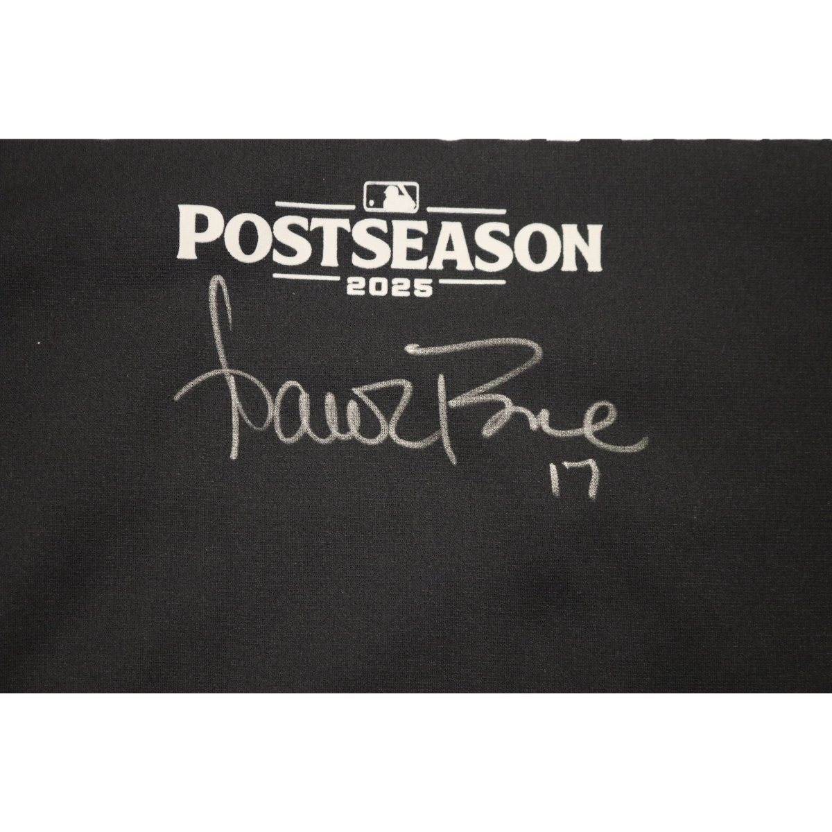 Aaron Boone New York Yankees Signed Game Used 2025 Postseason Hoodie-Powers Sports Memorabilia