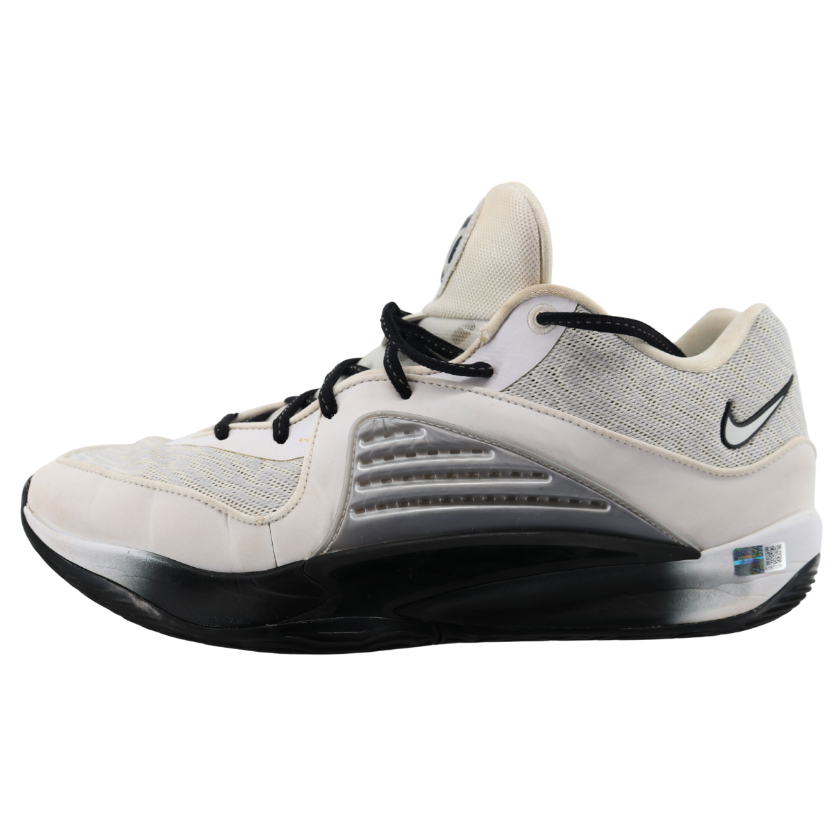 Aaron Boone Yankees Signed 2025 Game Used Grey Nike KD 16 Shoes-Powers Sports Memorabilia