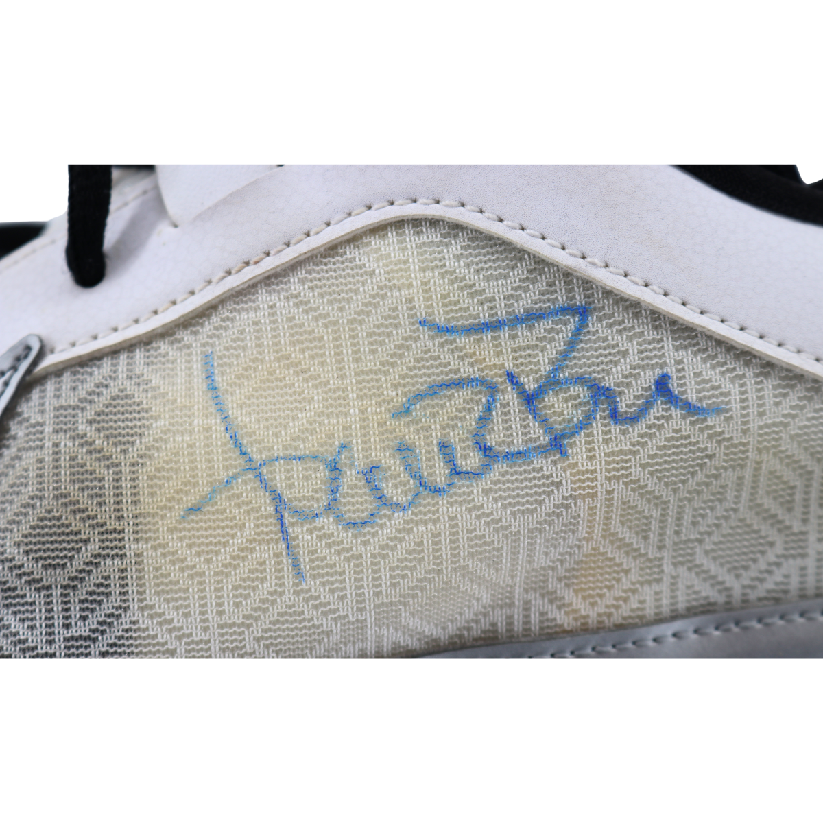 Aaron Boone Yankees Signed 2025 Game Used Nike Giannis Shoes-1-Powers Sports Memorabilia