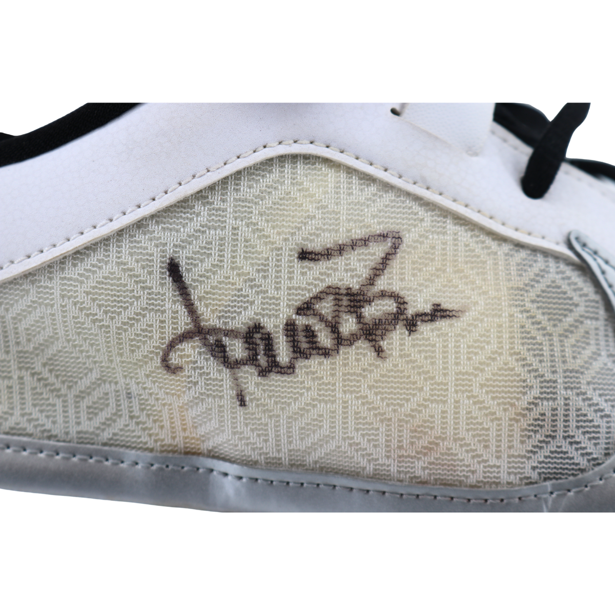 Aaron Boone Yankees Signed 2025 Game Used Nike Giannis Shoes-1-Powers Sports Memorabilia