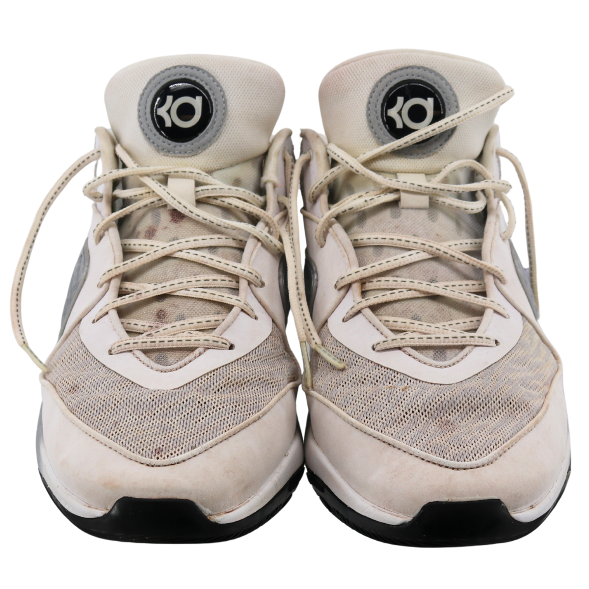 Aaron Boone Yankees Signed 2025 Game Used White Nike KD 16 Shoe-Powers Sports Memorabilia