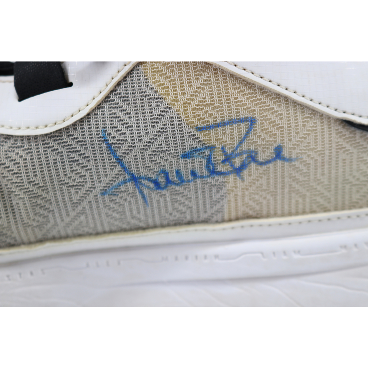 Aaron Boone Yankees Signed 2025 Game Used Nike Giannis Air Shoes-2-Powers Sports Memorabilia