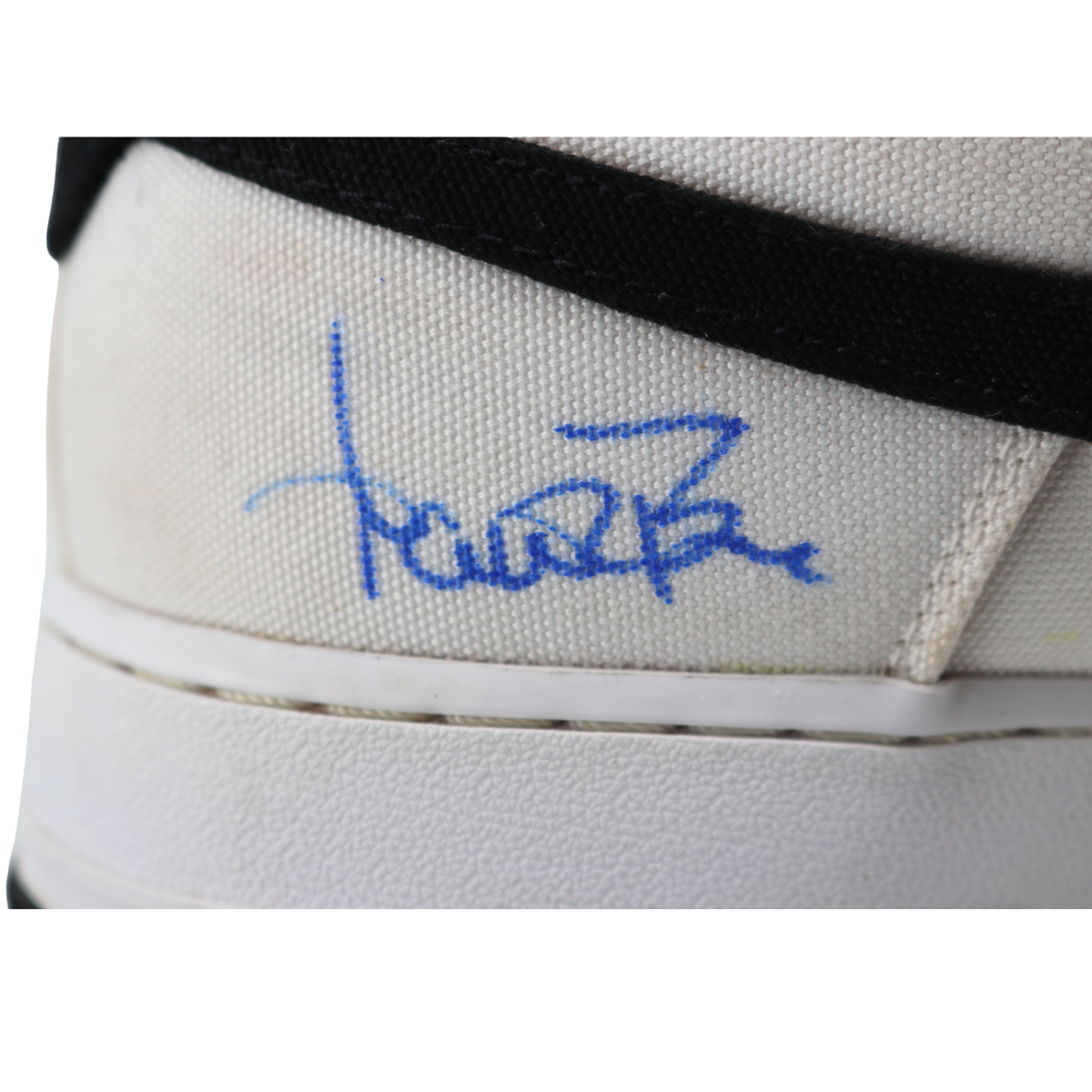 Aaron Boone Yankees Signed 2025 Game Used Nike Air Force 1 Shoes-Powers Sports Memorabilia
