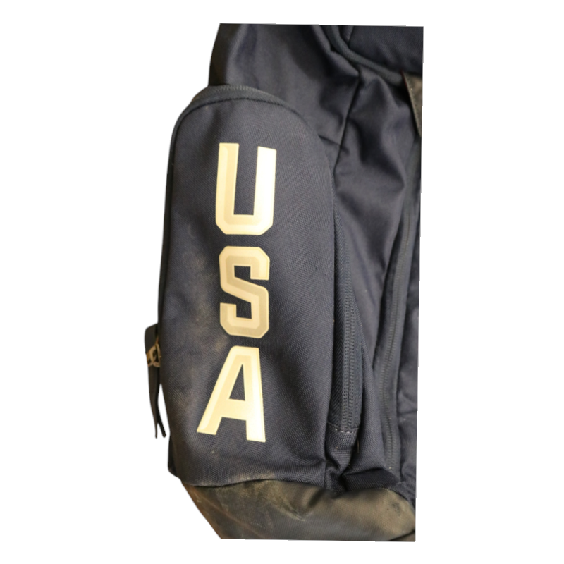 Cameron Brink Nike Team USA Issued Navy Backpack (Brandon Steiner LOA)-Powers Sports Memorabilia