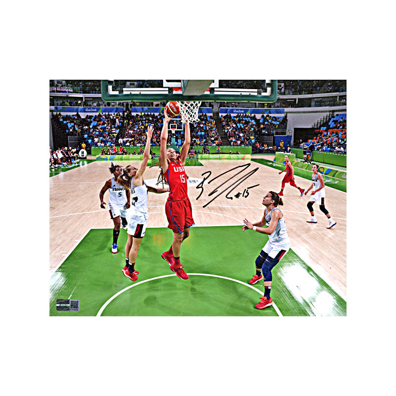 Brittney Griner Team USA Signed 8x10 Photo-Powers Sports Memorabilia
