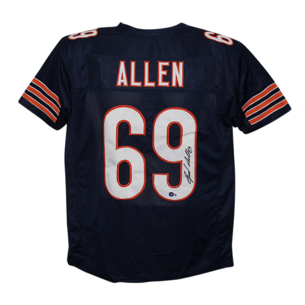 Jared Allen Signed Pro Style Navy XL Jersey – Beckett Authenticated-Powers Sports Memorabilia