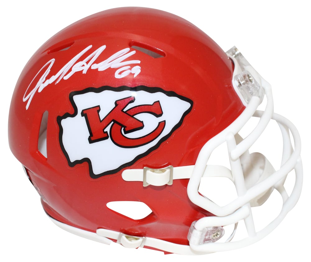 Jared Allen Signed Kansas City Chiefs Mini Helmet – Beckett Authenticated-Powers Sports Memorabilia