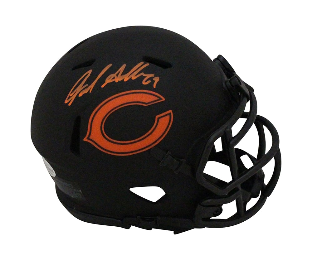 Jared Allen Signed Chicago Bears Eclipse Mini Helmet – Beckett Authenticated-Powers Sports Memorabilia