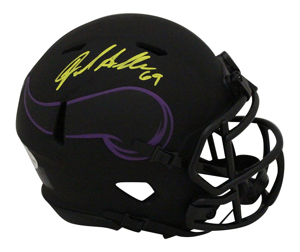 Jared Allen Signed Minnesota Vikings Eclipse Mini Helmet – Red – Beckett Authenticated-Powers Sports Memorabilia