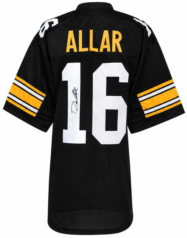 Drew Allar Autographed Black Custom Football Jersey-Powers Sports Memorabilia