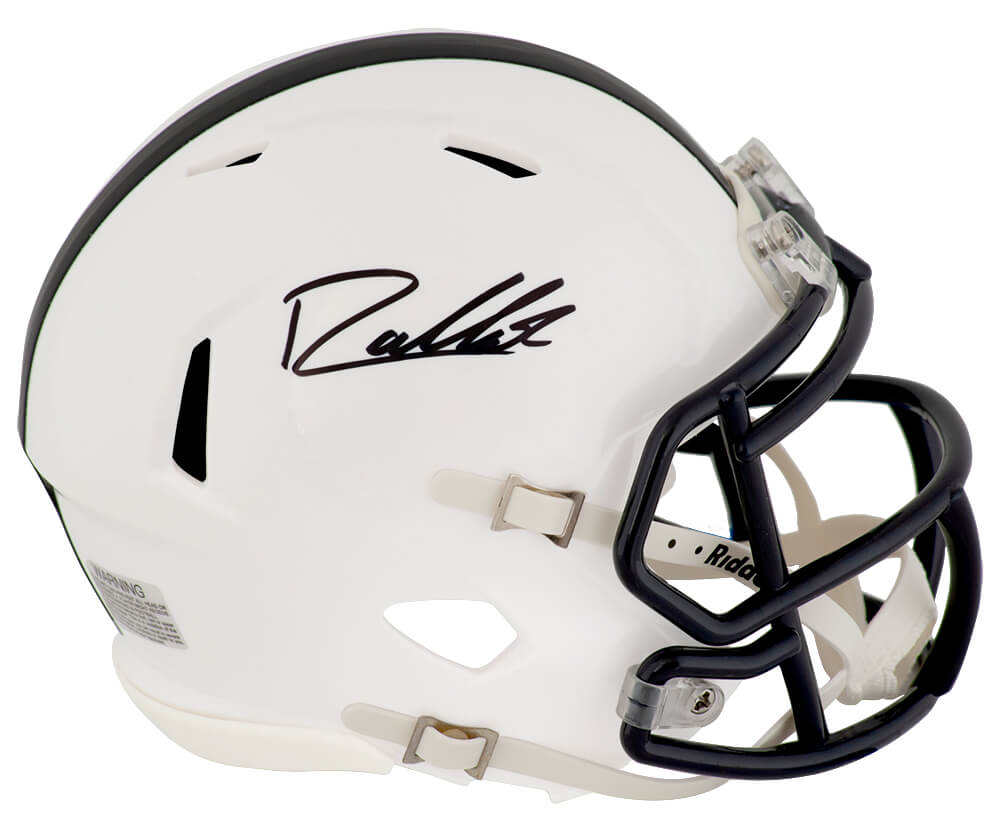 Drew Allar Autographed Penn State Riddell Speed Mini Helmet-Powers Sports Memorabilia