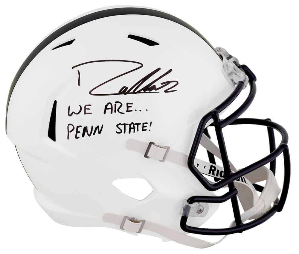 Drew Allar Autographed Penn State Riddell Full Size Speed Replica Helmet with We Are Penn State-Powers Sports Memorabilia