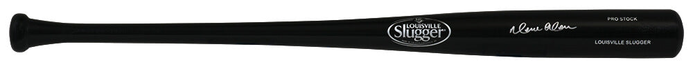 Moises Alou Autographed Louisville Slugger Pro Stock Black Baseball Bat-Powers Sports Memorabilia