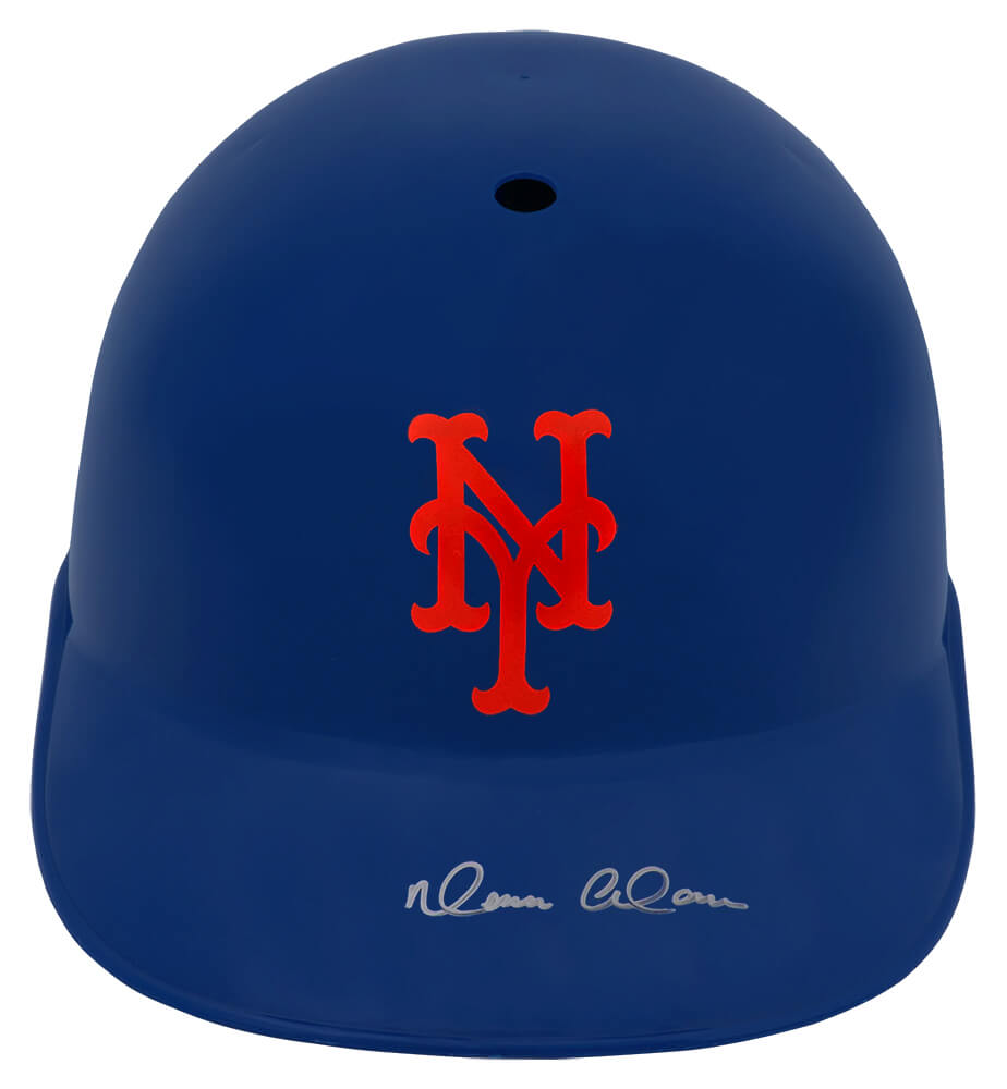 Moises Alou Autographed New York Mets Souvenir Replica Batting Helmet-Powers Sports Memorabilia