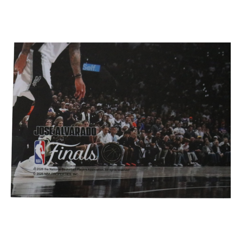 José Alvarado New York Knicks Signed Layup 11x14 Photo-Powers Sports Memorabilia