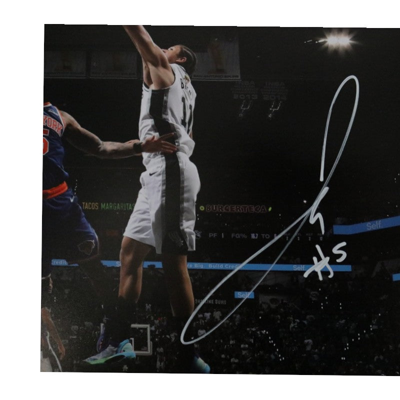 José Alvarado New York Knicks Signed Layup 16x20 Photo-Powers Sports Memorabilia