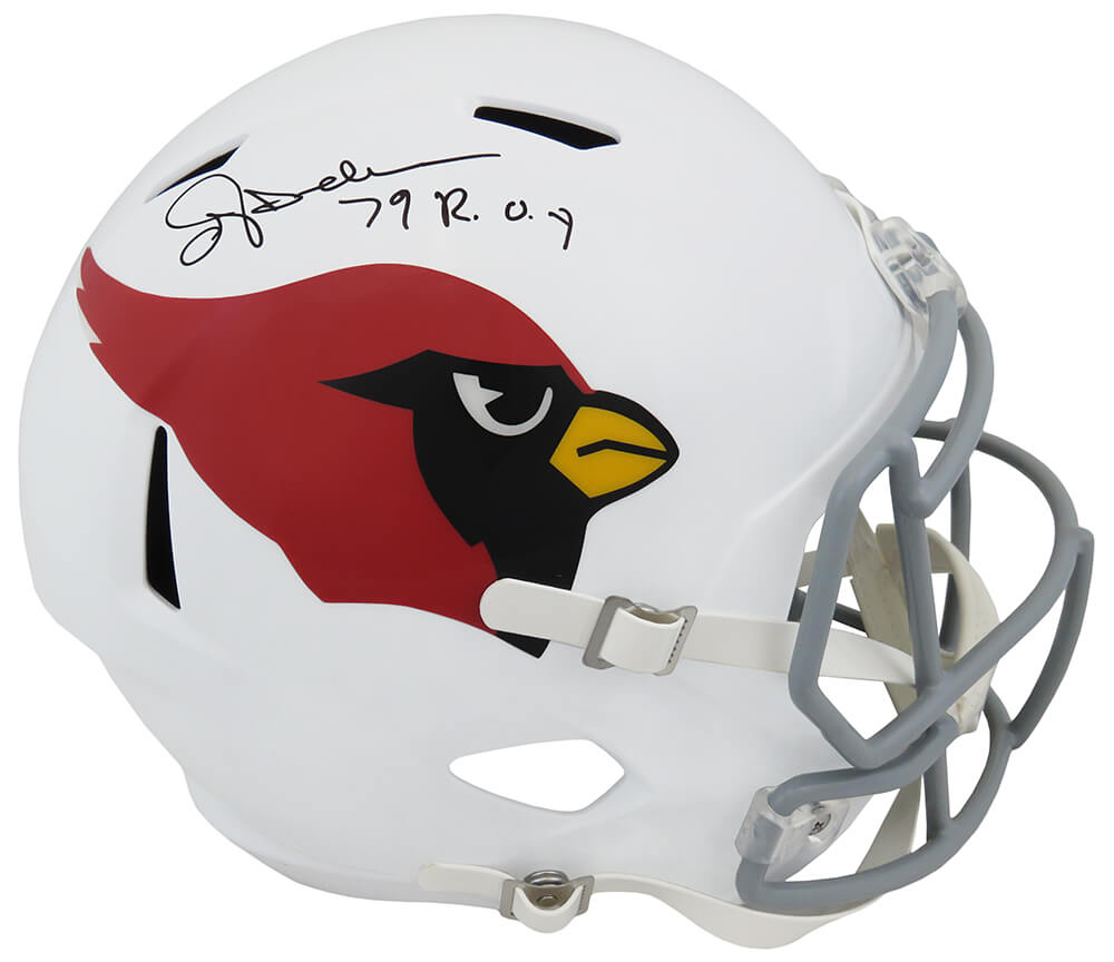 Ottis Anderson Arizona Cardinals Autographed Throwback Riddell Replica-Powers Sports Memorabilia