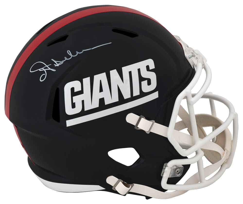 Ottis Anderson Autographed NY Giants Riddell Full Size Speed Replica Helmet-Powers Sports Memorabilia