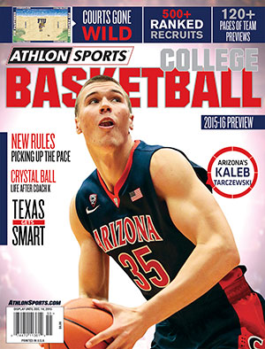 2015-16 College Basketball Preview Magazine- Arizona Wildcats Cover-Powers Sports Memorabilia