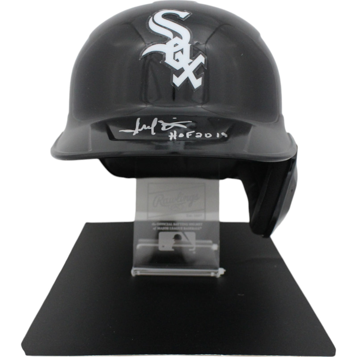 Harold Baines Chicago White Sox F/S Replica Signed Helmet HOF-Powers Sports Memorabilia