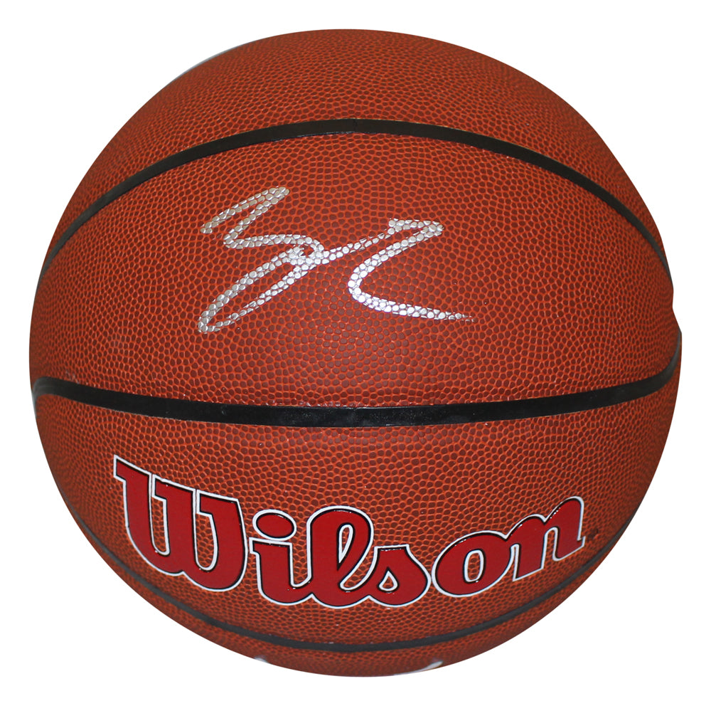 Lonzo Ball Chicago Bulls Signed Book - Wilson Basketball FAN-Powers Sports Memorabilia