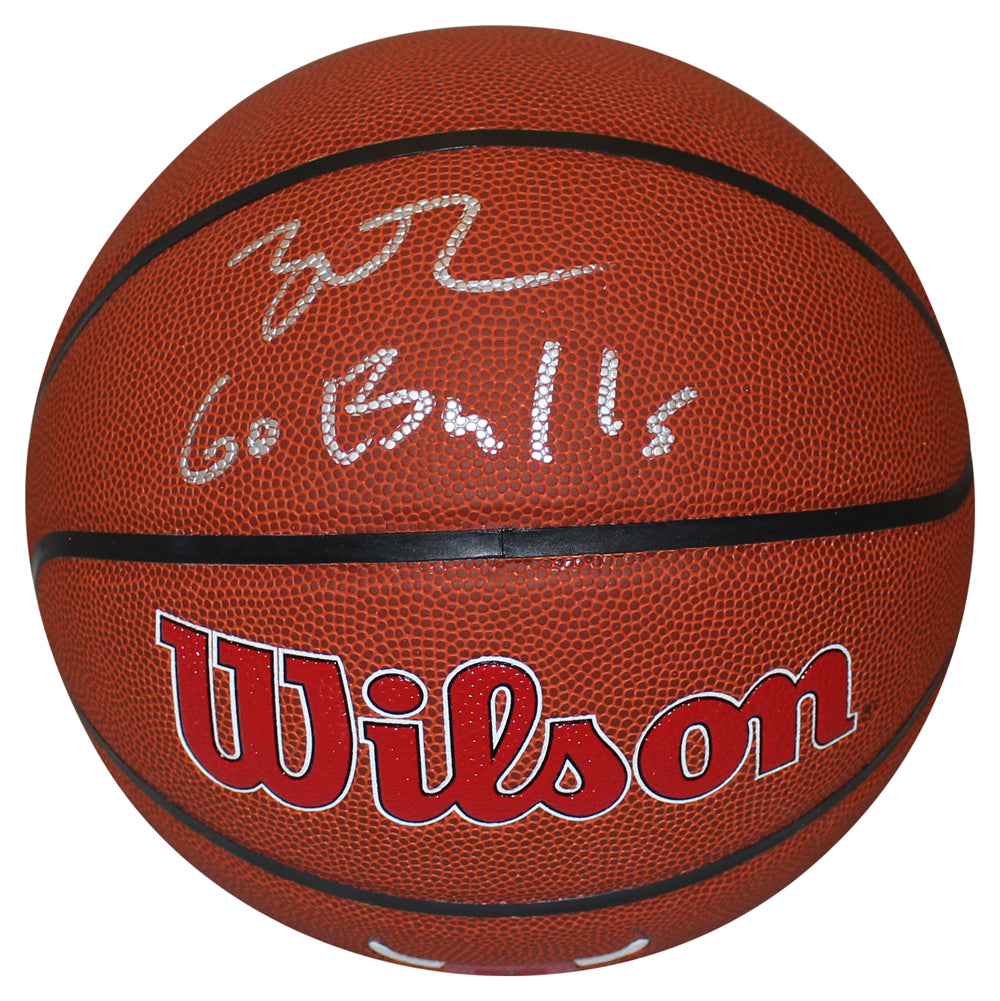 Lonzo Ball Chicago Bulls Signed Book - Wilson Basketball Go Bulls FAN-Powers Sports Memorabilia