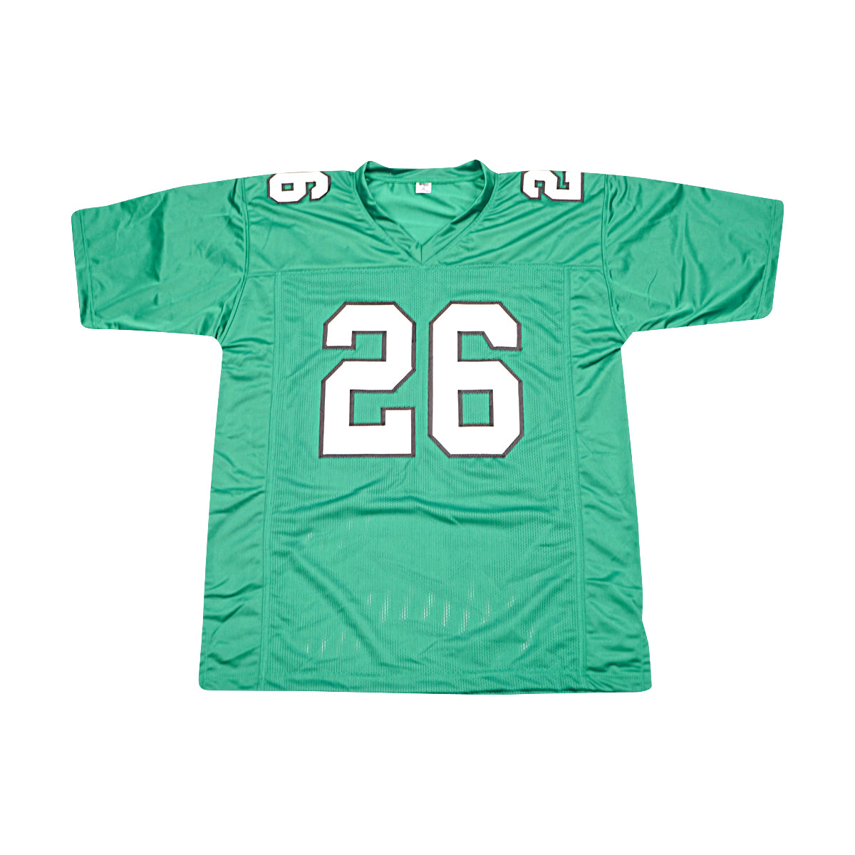 Saquon Barkley Philadelphia Eagles Signed Green Custom Jersey Beckett Holo