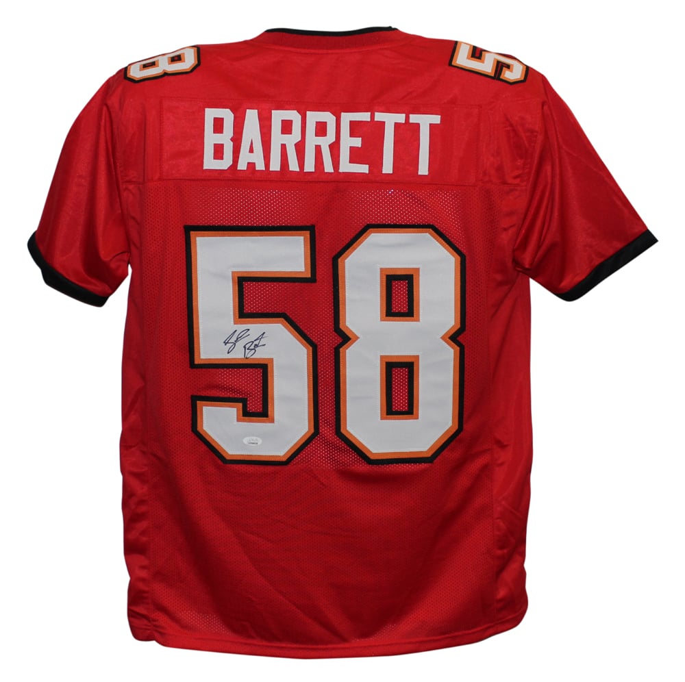 Shaquil Barrett Tampa Bay Buccaneers Signed Jersey - Pro Style Red XL JSA JSA-Powers Sports Memorabilia
