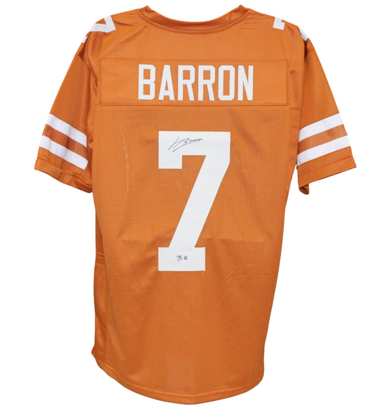 Jahdae Barron Signed College Style XL Orange Jersey – Beckett Witness Authenticated-Powers Sports Memorabilia