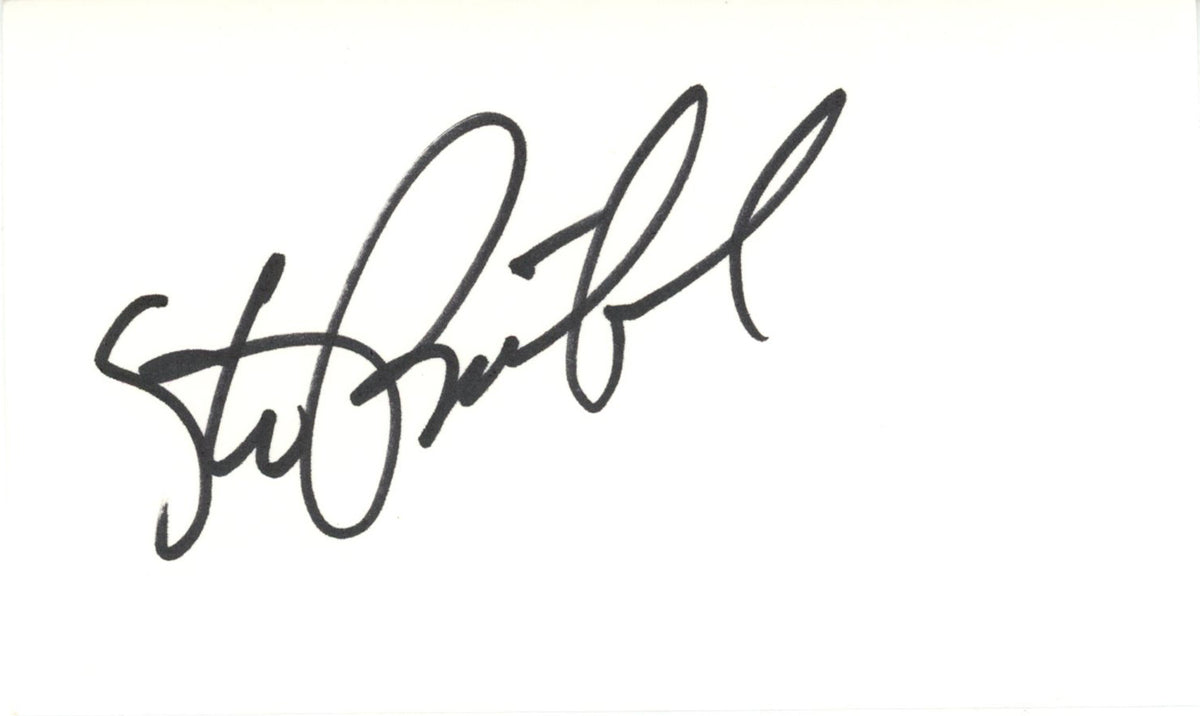 Steve Bartkowski Atlanta Falcons Signed Mini Helmet - Index Beckett Beckett - 45292-Powers Sports Memorabilia