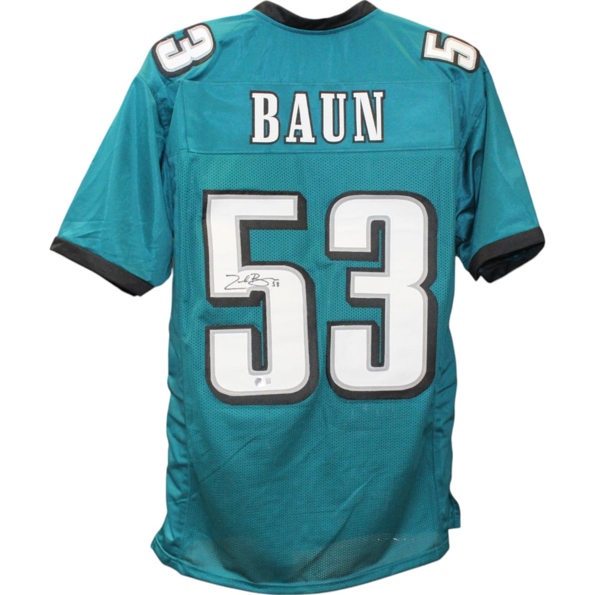 Zack Baun Signed Pro Style Size XL Green Jersey – Beckett Witness Authenticated-Powers Sports Memorabilia