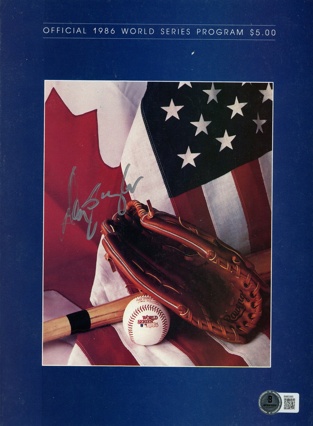 Don Baylor Colorado Rockies Signed Mini Helmet - 1986 World Series Program Beckett Beckett-Powers Sports Memorabilia
