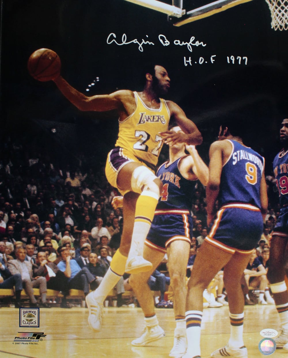 Elgin Baylor Los Angeles Lakers Signed 16x20 Photo - HOF JSA JSA-Powers Sports Memorabilia