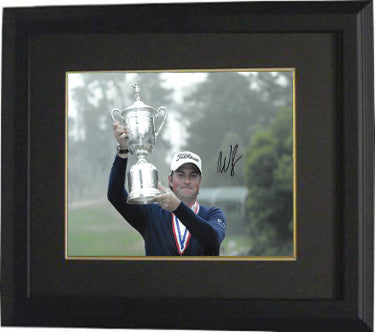 Webb Simpson Autographed PGA 11 x 14 Photograph Custom Framing - JSA Hologram-Powers Sports Memorabilia