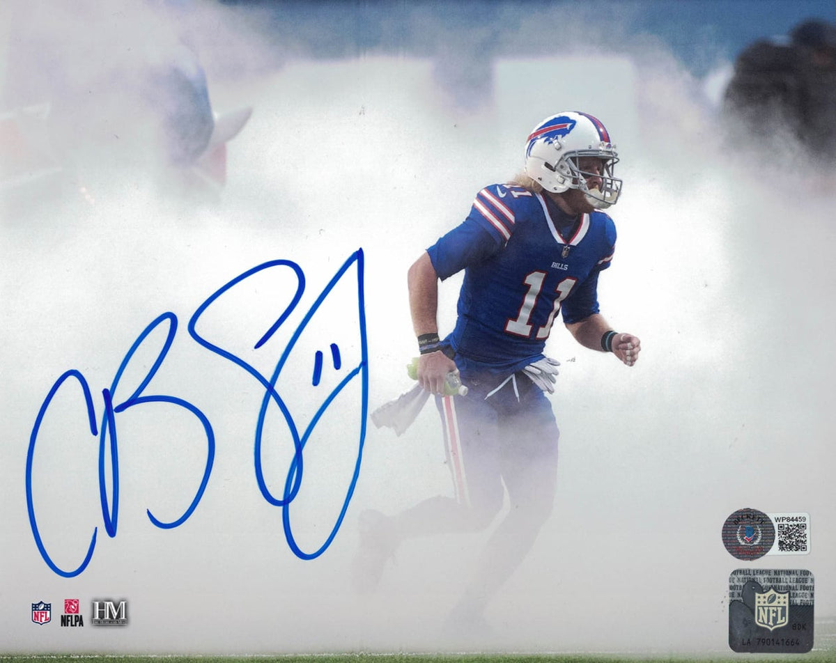 Cole Beasley Signed Buffalo Bills 8x10 Photo – Beckett Authenticated-Powers Sports Memorabilia
