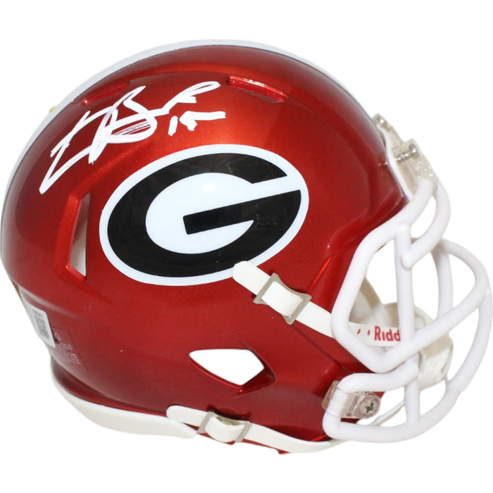 Carson Beck Signed Georgia Bulldogs Flash Speed Mini Helmet – Beckett Authenticated-Powers Sports Memorabilia